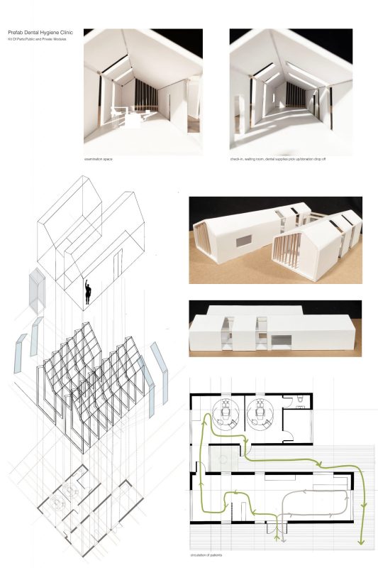 2nd-Year Architecture Competition - Rural Satellite Dental Hygiene Clinics Winners