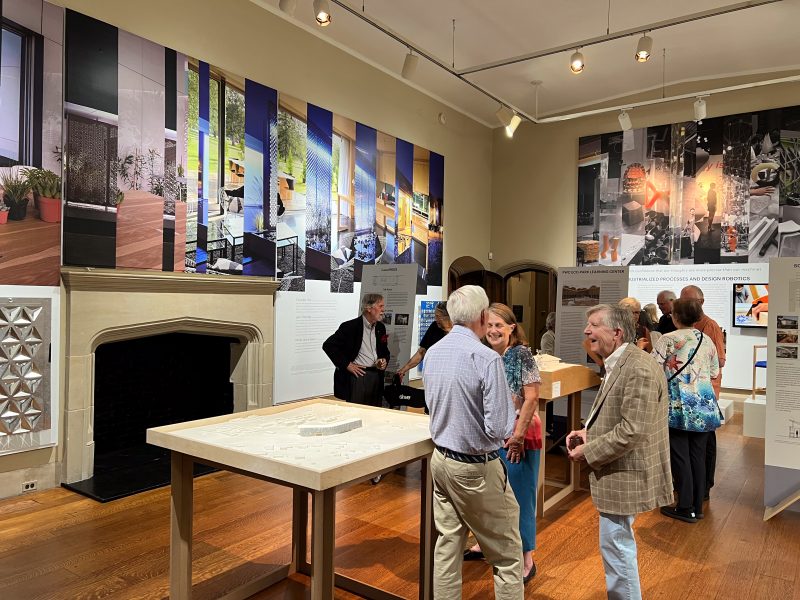 "Modeling a Vision" an exhibition of the Center for Design Research Branch Museum for Architecture and Design