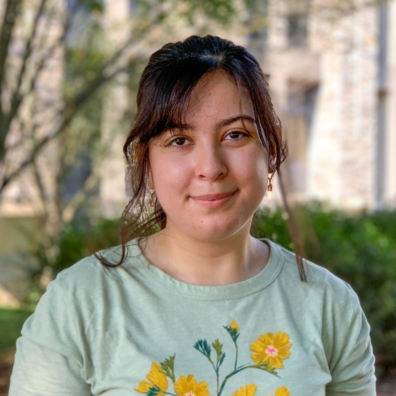Sara Gallegos, Virginia Tech biochemistry student 