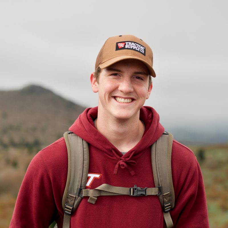 Zachary Hartman, Virginia Tech biochemistry student 