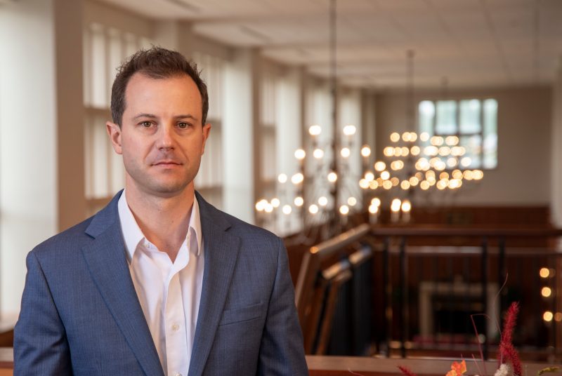 Daniel Slade, new Graduate Program Chair for the Department of Biochemistry