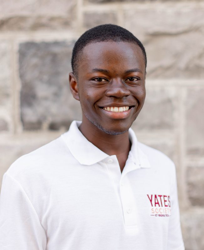  Kofi Asiedu-Agyei, Virginia Tech Biochemistry Peer Mentor