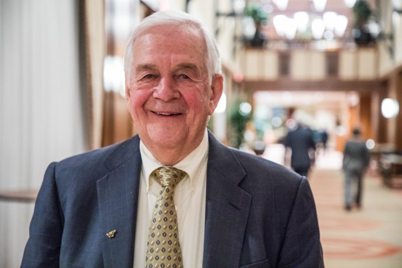 Portrait of a smiling man.