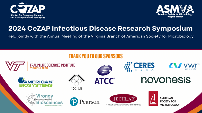 2024 CeZAP Infectious Disease Research Symposium Sponsors