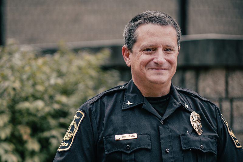 Police Chief Mac Babb