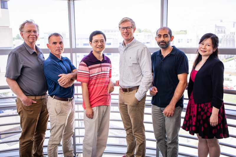 FutureG team, led by Liu, third from left