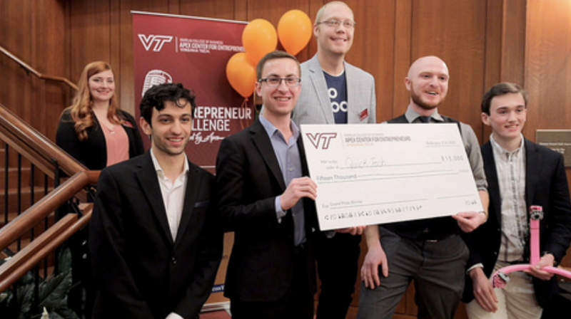 Entrepreneur Challenge winners